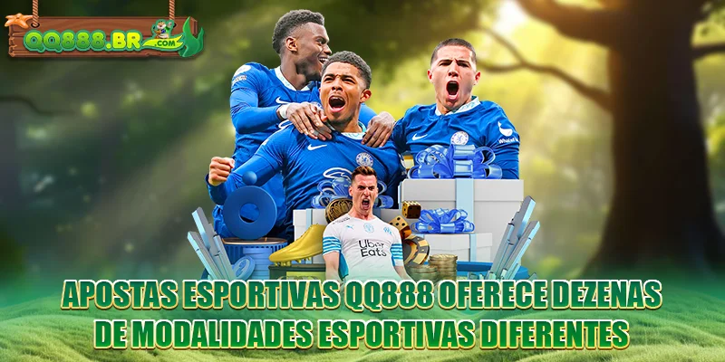 Apostas esportivas QQ888 oferece dezenas de modalidades esportivas diferentes