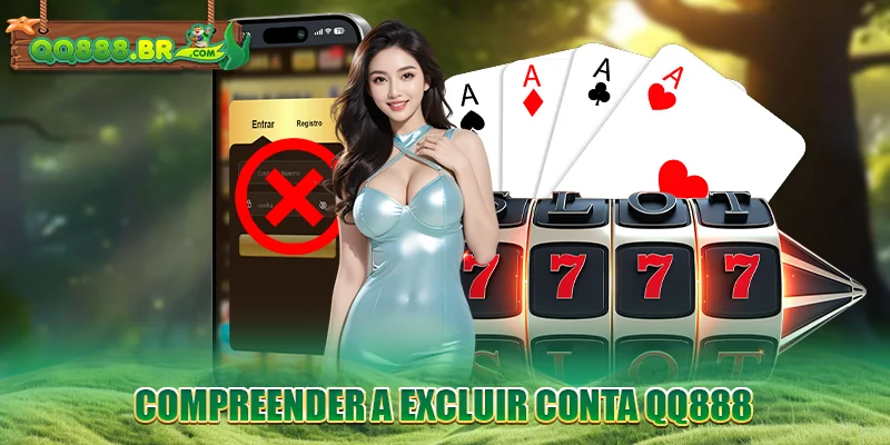 Compreender a Excluir conta QQ888