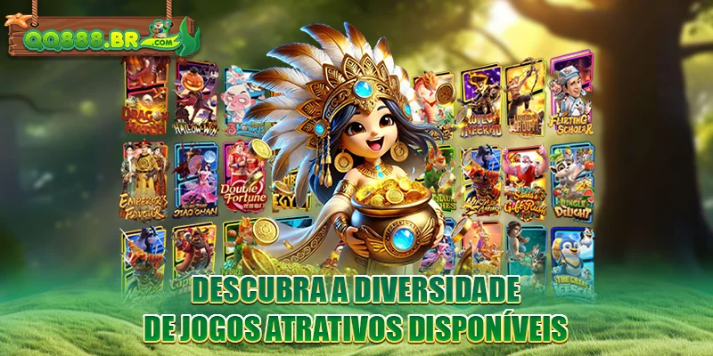 Descubra a diversidade de jogos atrativos disponíveis