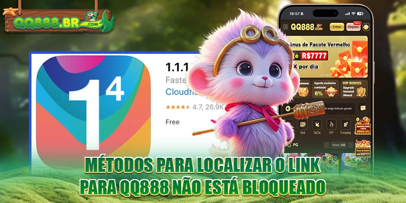 Métodos para localizar o link para QQ888 não está bloqueado