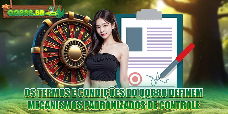 Os termos e condições do QQ888 definem mecanismos padronizados de controle