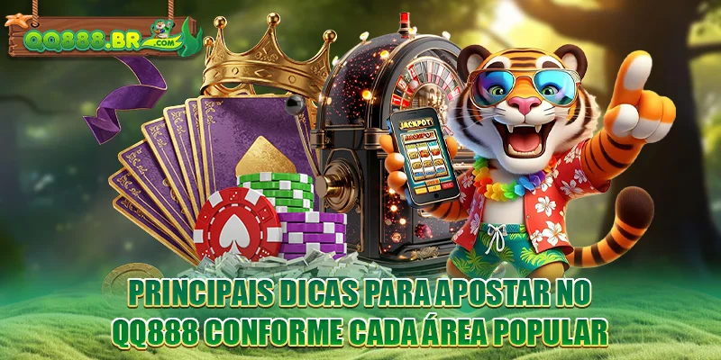Principais Dicas para apostar no QQ888 conforme cada área popular