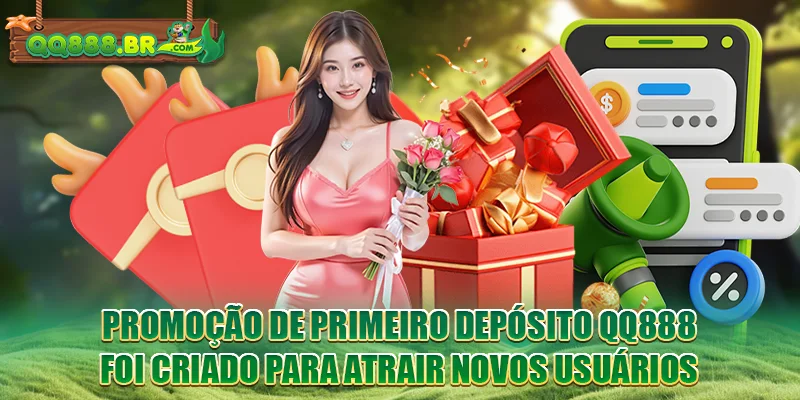 Promoção de Primeiro Depósito QQ888 foi criado para atrair novos usuários