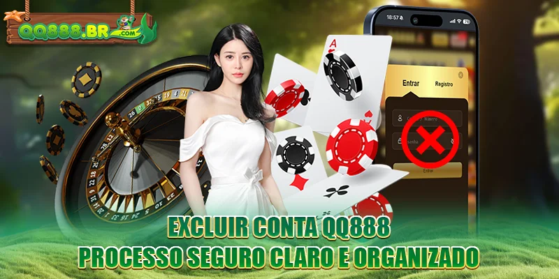 Excluir Conta QQ888 - Processo Seguro Claro E Organizado