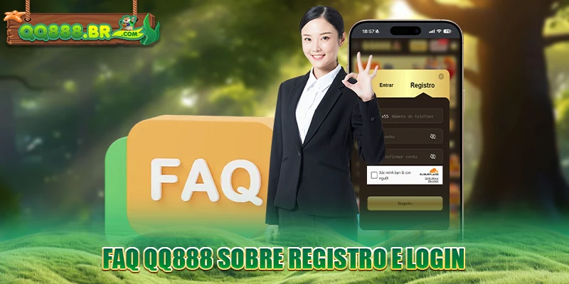 FAQ QQ888 sobre registro e login